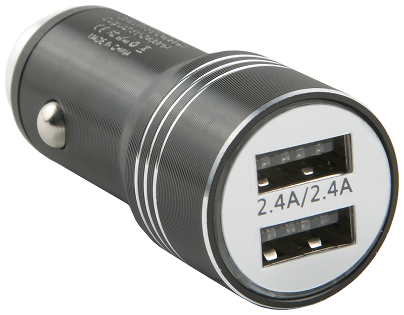 Автомобильное зарядное устройство Red Line Tech 2 USB (модель AC-5), 2.4А черный