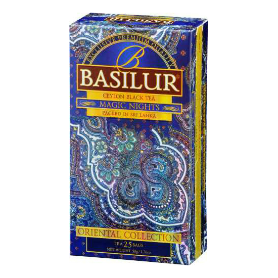 Чай черный Basilur Magic Nights в пакетиках 2 г х 25 шт