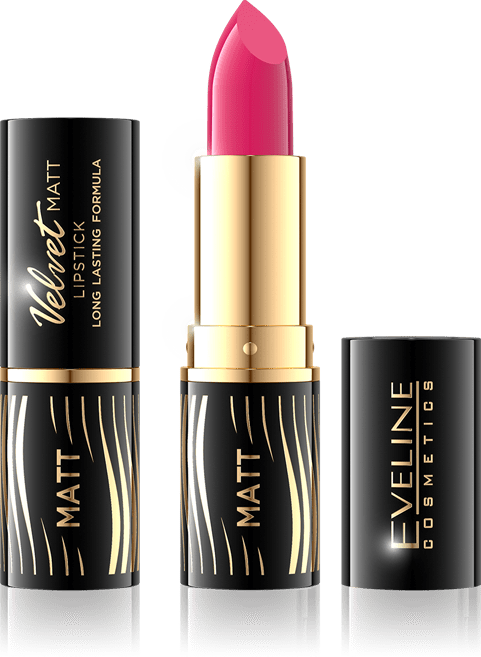 фото Матовая губная помада velvet matt lipstick eveline, №502