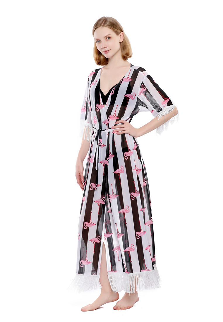 Пляжная туника женская Daniele Patrici A40388 разноцветная M