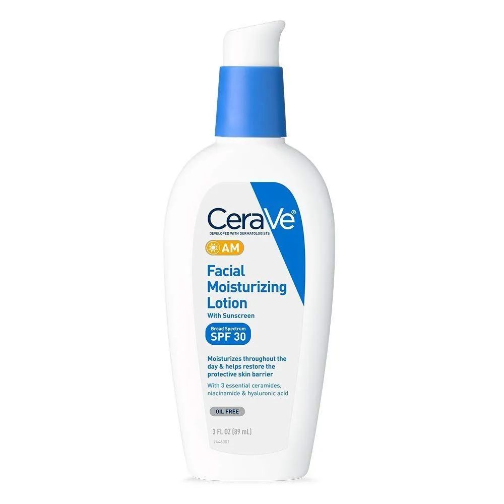 Лосьон CeraVe AM Facial Moisturizing с защитой широкого спектра, SPF 30, 89 мл