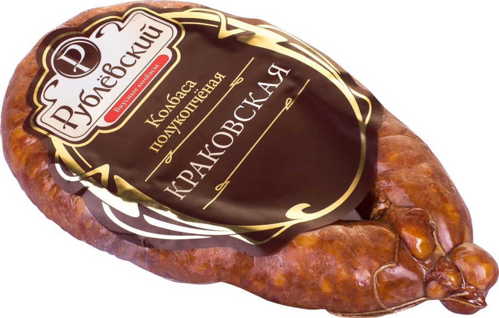 

Колбаса полукопченая Рублёвский Краковская 350 г