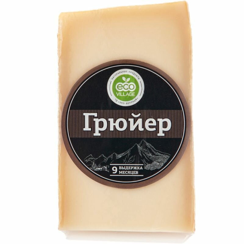 

Сыр полутвердый Eco Village Грюйер Патрис Норман 48% 1 кг
