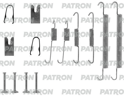 

Монтажный комплект тормозных колодок PATRON psrk0078