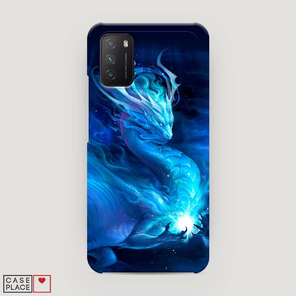 

Пластиковый чехол "Лунный дракон" на Xiaomi Poco M3, 39520-1