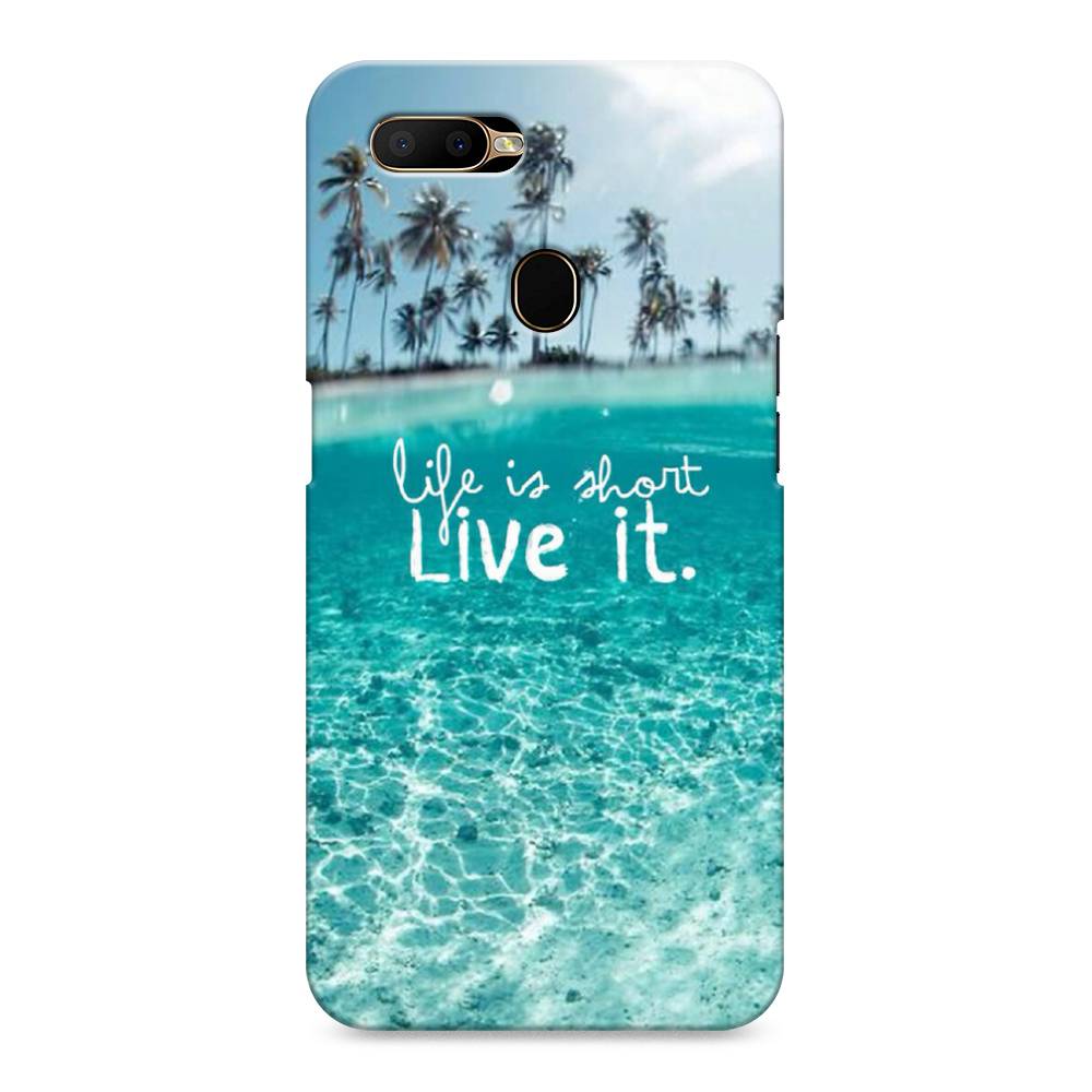 

Пластиковый чехол "Live it" на Oppo A5s, 252320-5