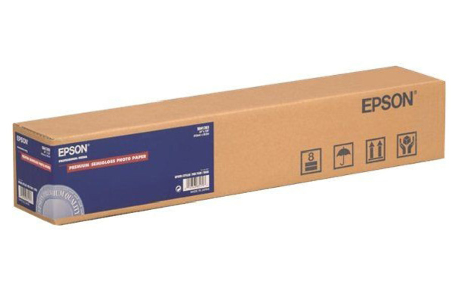 Фотобумага EPSON Premium Semigloss Photo Paper 24'' 610мм х 30,5м, 250г/м2
