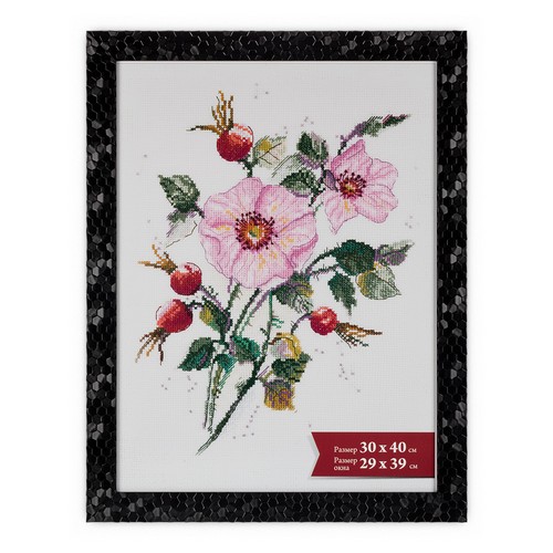 

Рамка пластиковая с оргстеклом ПРК-13 30х40 см цвет черный ПРК-13-30х40 черный, 30x40 см о