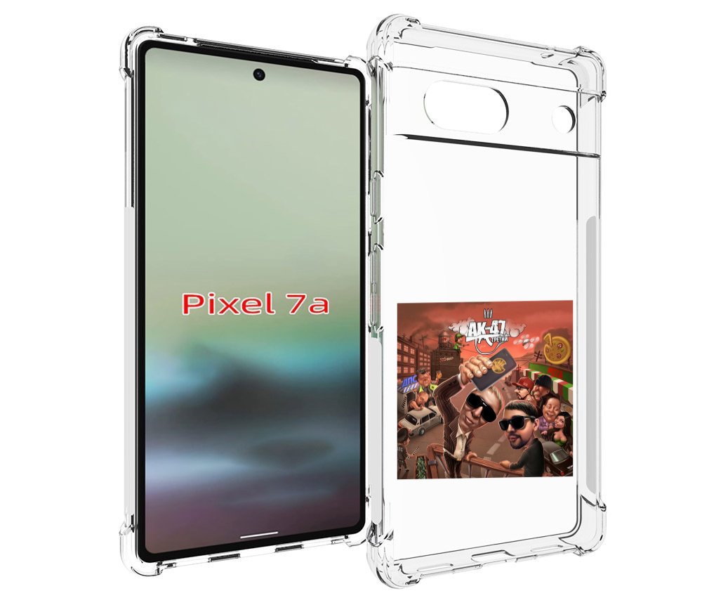 

Чехол MyPads Третий АК-47 для Google Pixel 7A, Tocco