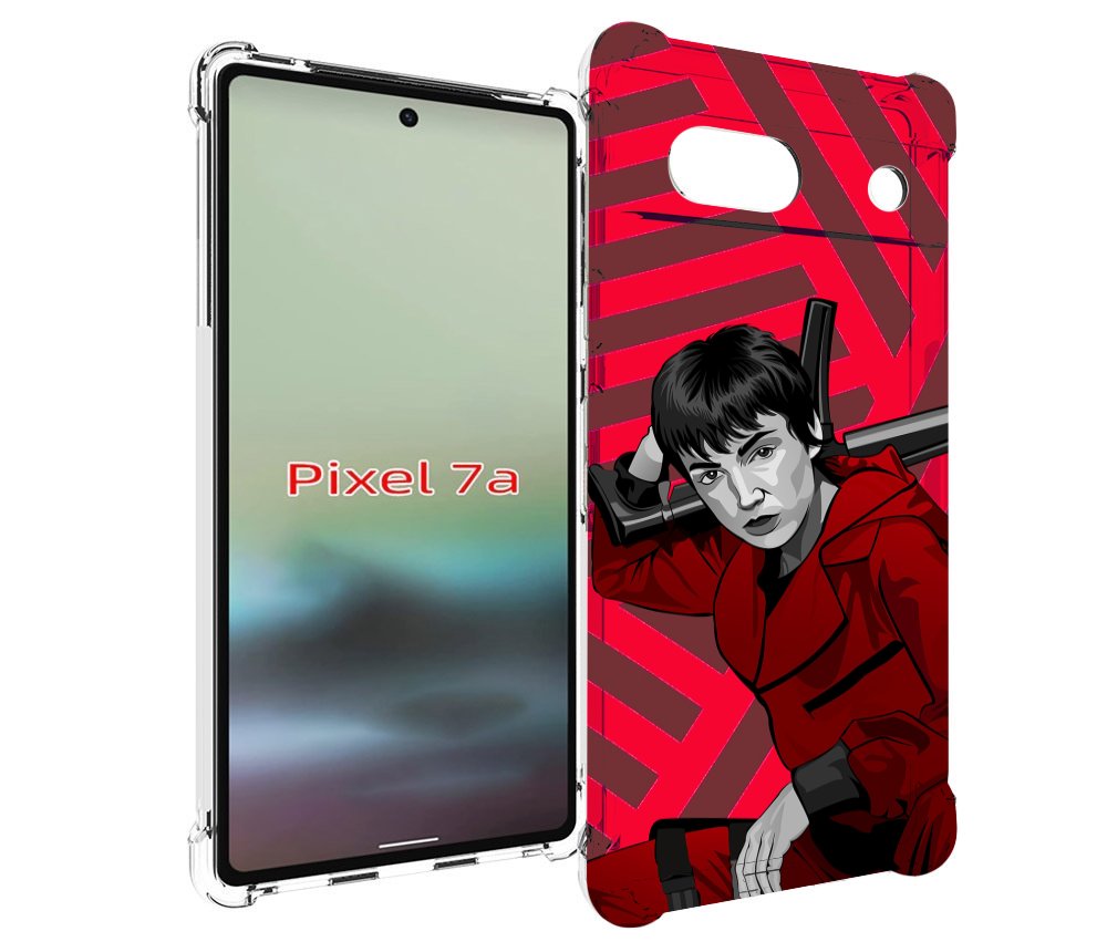 

Чехол MyPads Токио-бумажный-дом для Google Pixel 7A, Tocco