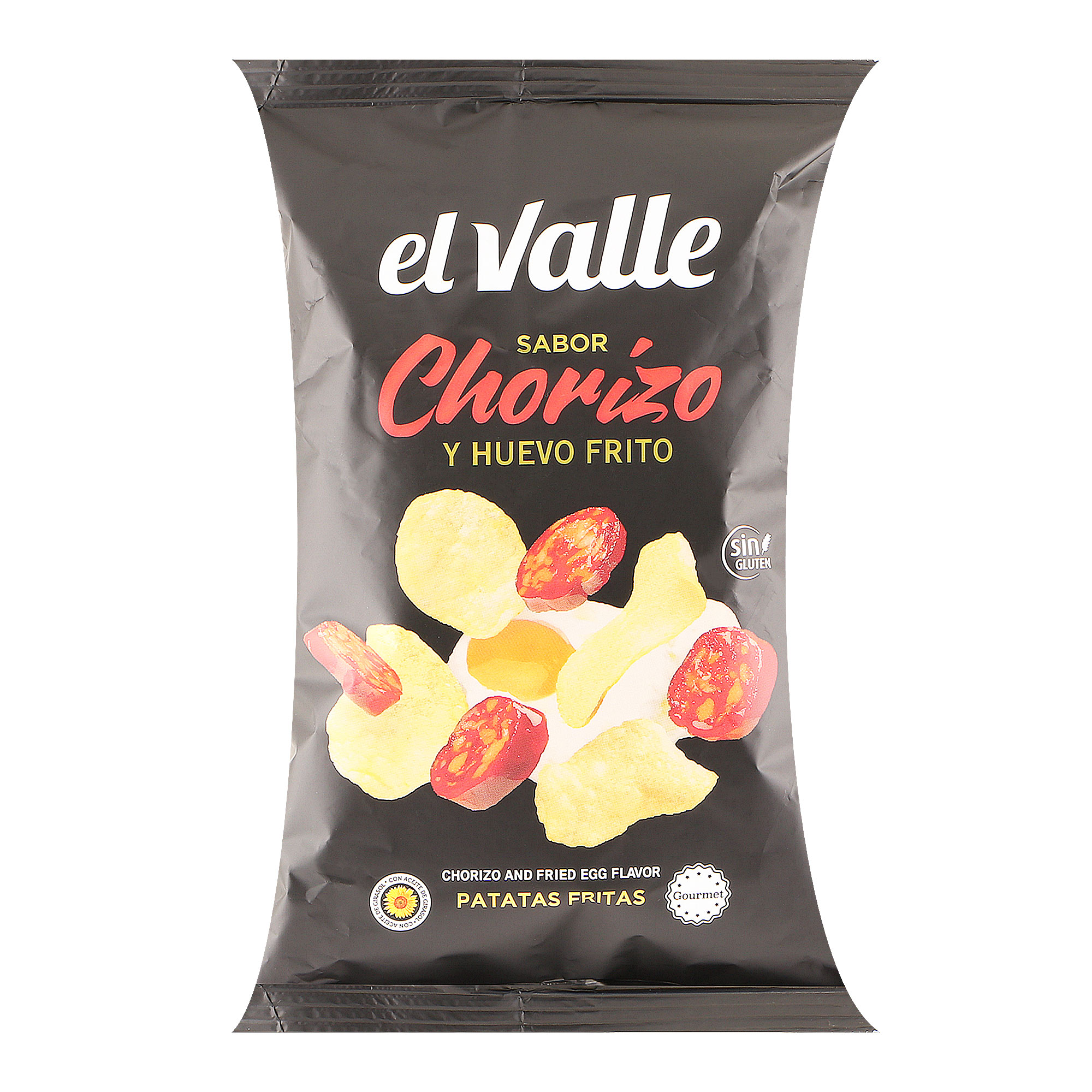 

Чипсы El Valle со вкусом чоризо и яичницы, 130 г
