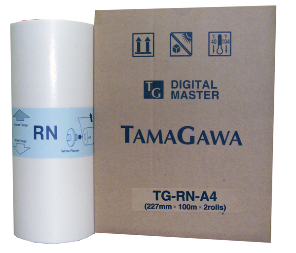 

Мастер-пленка TamaGawa TG-RN A4 для ризографов Riso 2 рулона, Белый, TG-RN A4