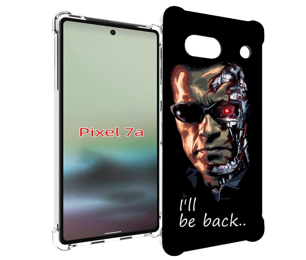 

Чехол MyPads Терминатор для Google Pixel 7A, Tocco