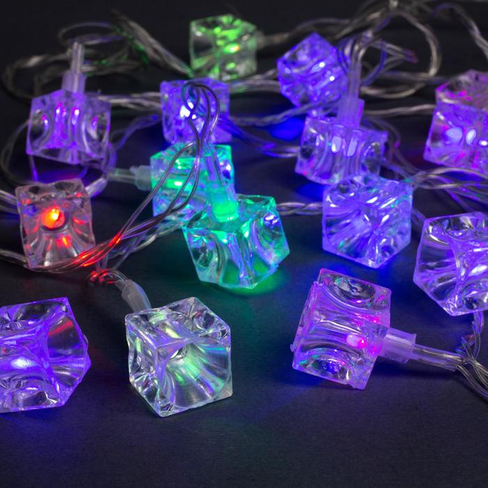 

Гирлянда Luazon Lighting Нить Кубики 185507, 5 м, IP20, 20 LED, мульти