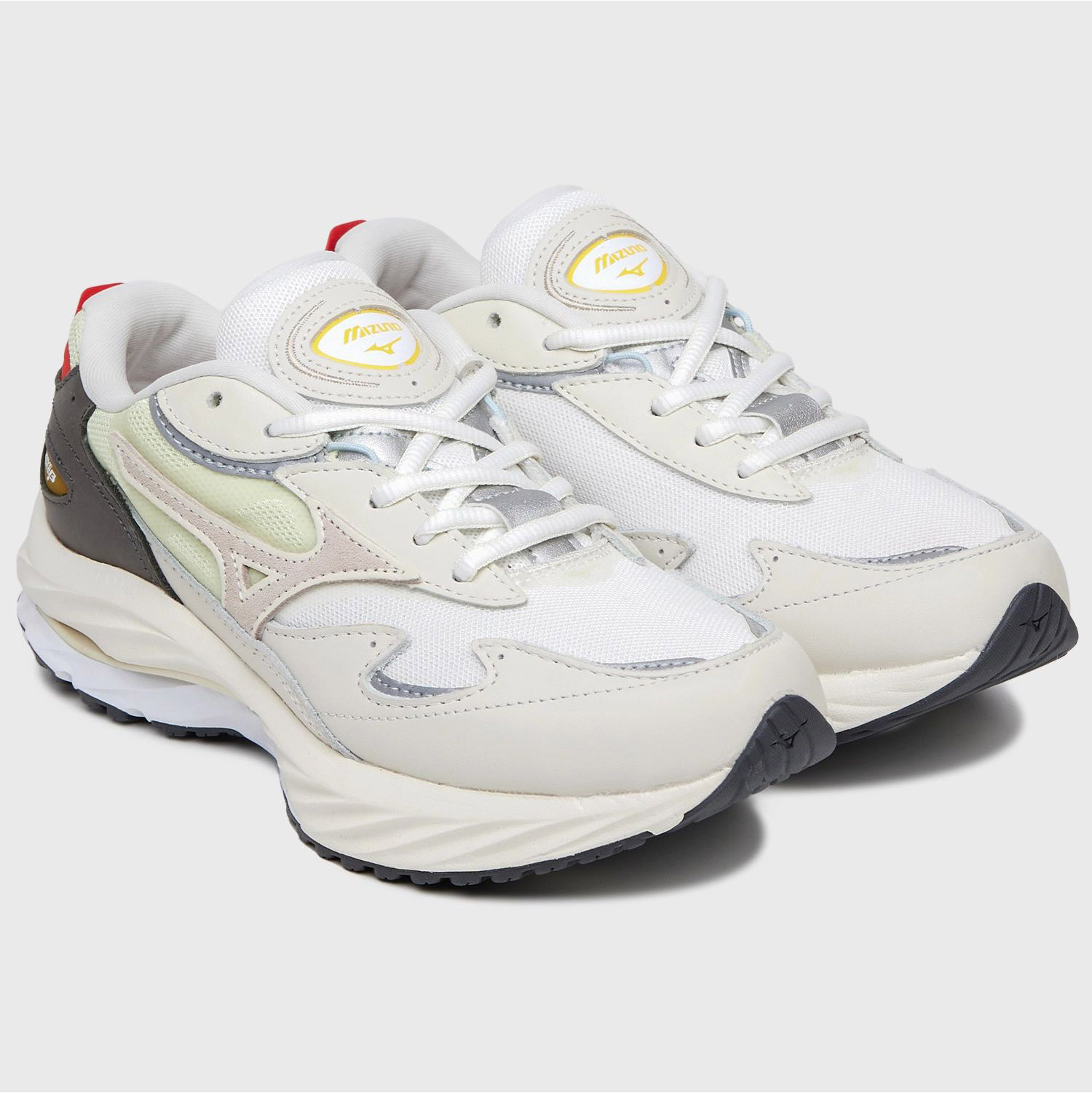 

Кроссовки мужские Mizuno WAVE RIDER B белые 7.5 UK, Белый, WAVE RIDER B