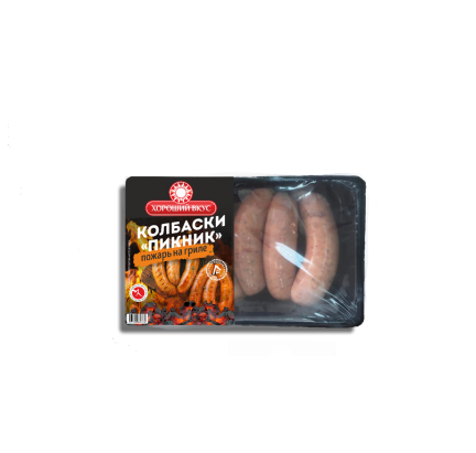 

Колбаски свиные Хороший Вкус Гриль охлажденные 450 г