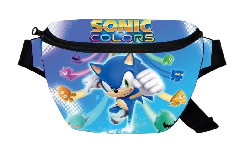 

Детская сумка BAGS-ART Sonic Соник на пояс, разноцветный, Бежевый;голубой, Пояс Collection Sonic