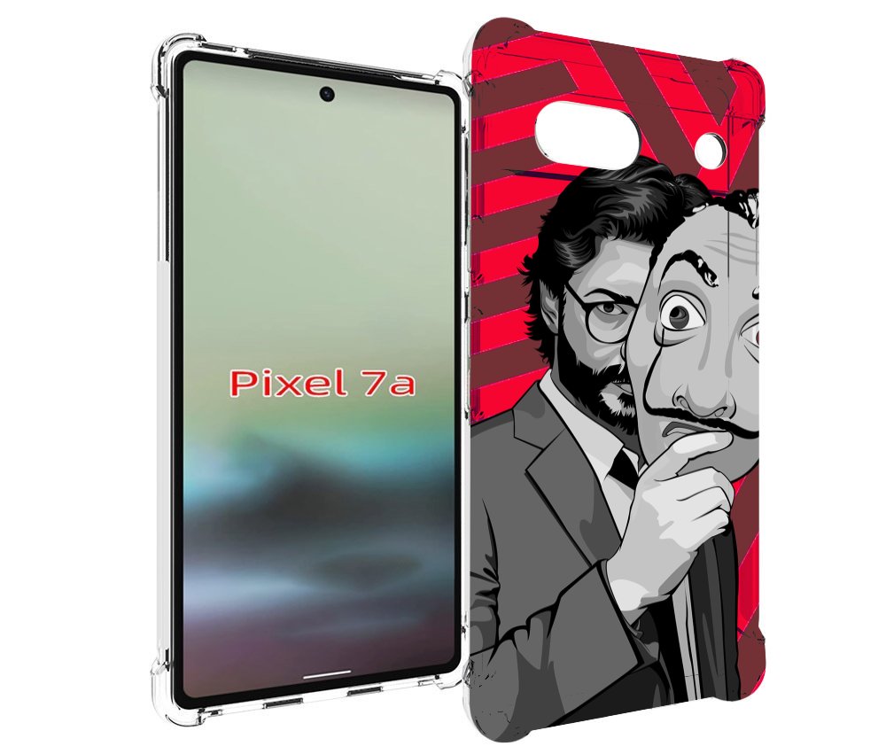 

Чехол MyPads Профессор-бумажый-дом для Google Pixel 7A, Tocco