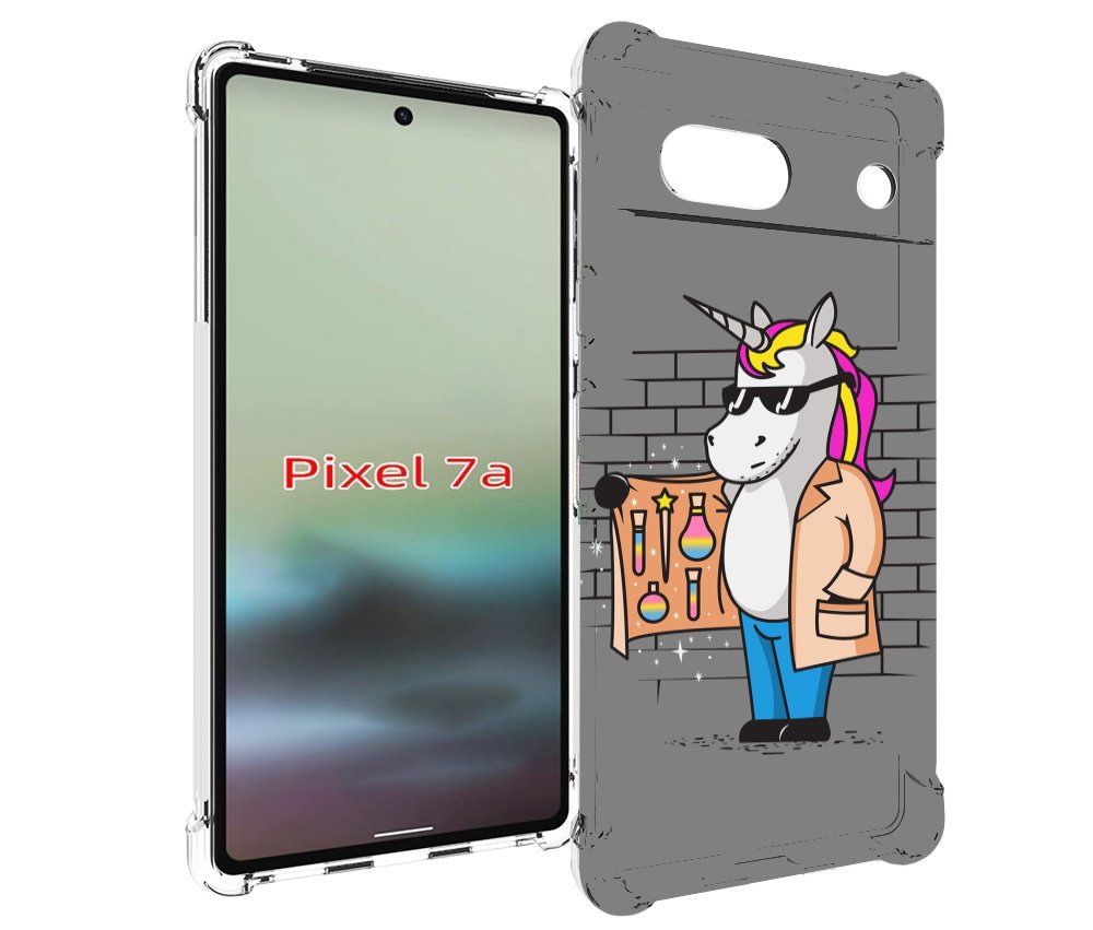 

Чехол MyPads Продавец-единорог для Google Pixel 7A, Tocco