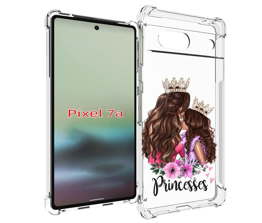 

Чехол MyPads Принцессы женский для Google Pixel 7A, Tocco