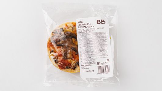 

Киш ВкусВилл Жюльен с грибами 100 г