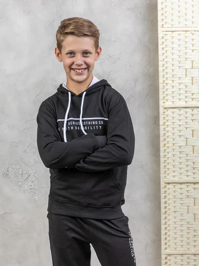 Джемпер детский M-Bimbo 4486, черный, 146