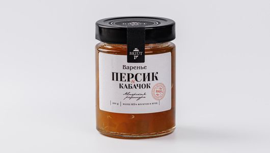 

Варенье ВкусВилл из персика и кабачка 250 г