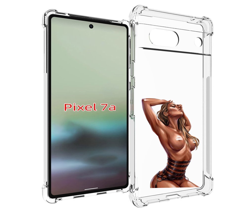 

Чехол MyPads Портупея денский для Google Pixel 7A, Tocco