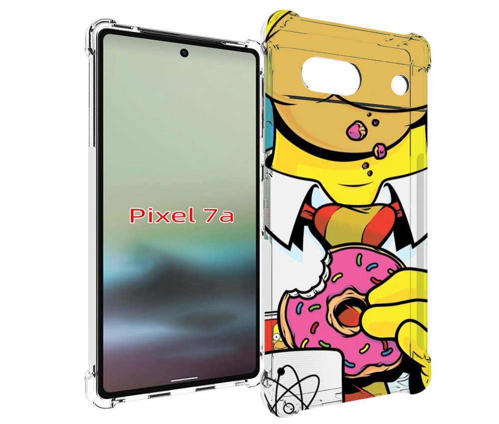 

Чехол MyPads Пончик для Google Pixel 7A, Tocco