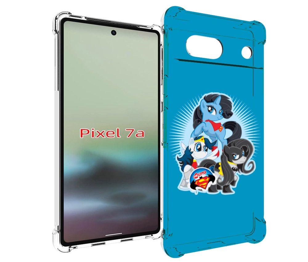 

Чехол MyPads Пони-литл для Google Pixel 7A, Tocco