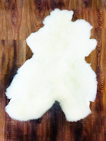 фото Шкура натуральная, овечка №1, экологичная, гипоаллергенная : 88х99 см. полокрон