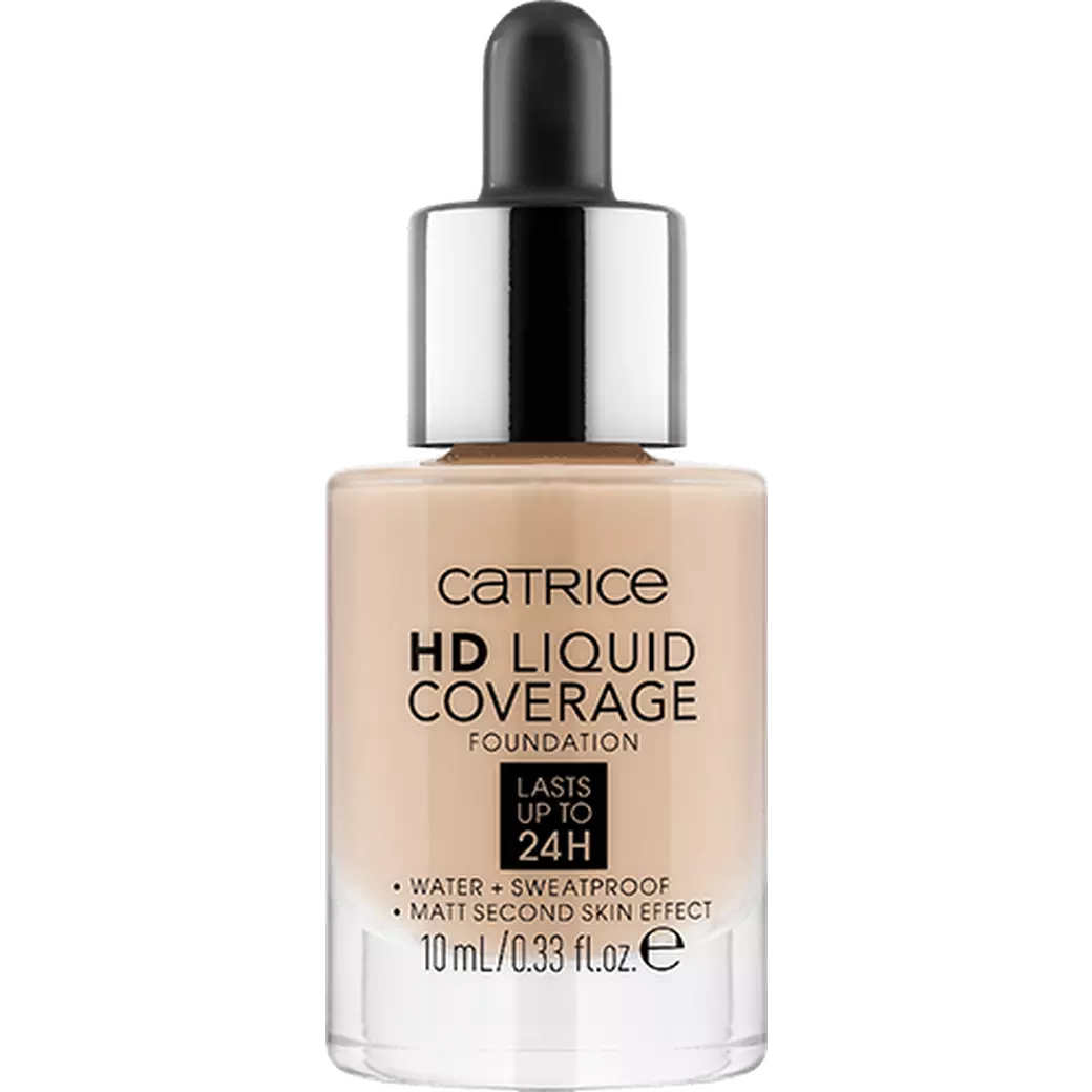 фото Основа тональная жидкая catrice mini hd liquid coverage foundation 010 light beige