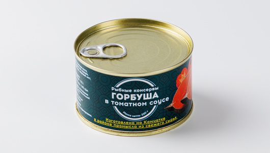 

Горбуша в томатном соусе 220 г