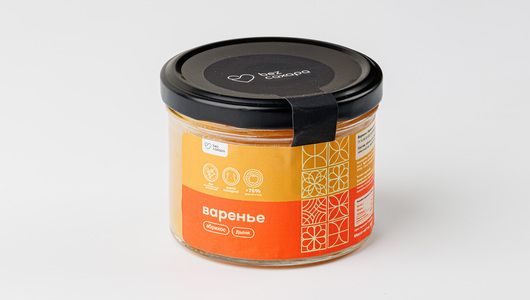 

Варенье ВкусВилл абрикосовое с дыней 180 г