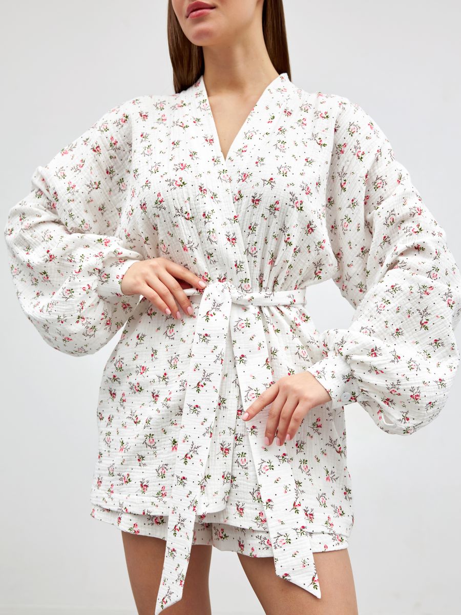 Костюм женский Mimi Pajamas Brand 10003 белый 40-42 RU