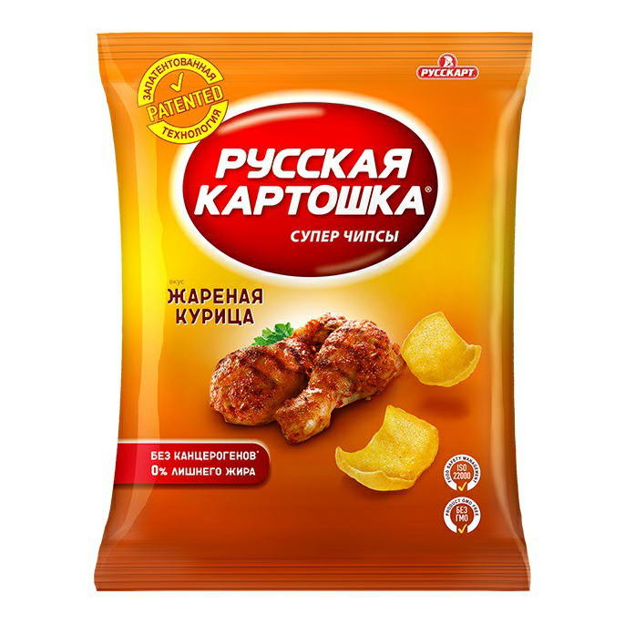 фото Чипсы картофельные русская картошка жаренная курица 150 г