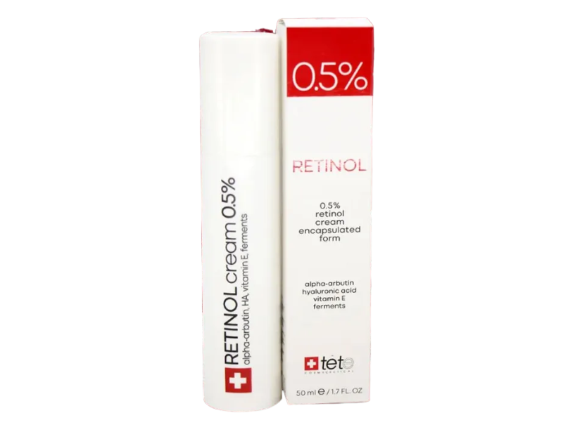 Крем для лица TETe Cosmeceutical Retinol Cream с инкапсулированным ретинолом 0,5%, 50 мл
