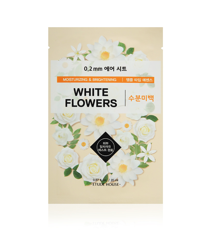 

Маска на тканевой основе ETUDE HOUSE ET.0.2 Airmask White Flowers, 20мл., ET.0.2 Airmask White Flowers, 20мл.