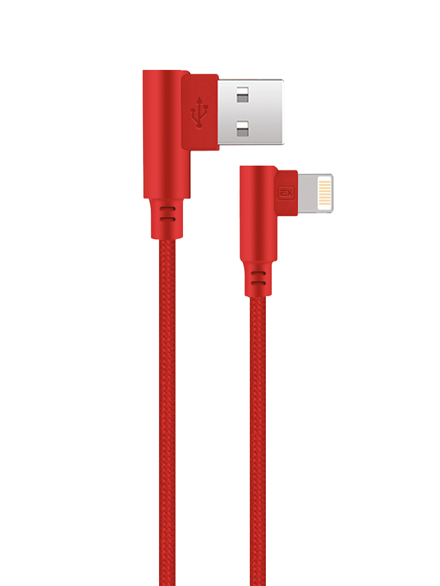 фото Кабель usb/lightning apple iphone exployd game ex-k-542 red 1m