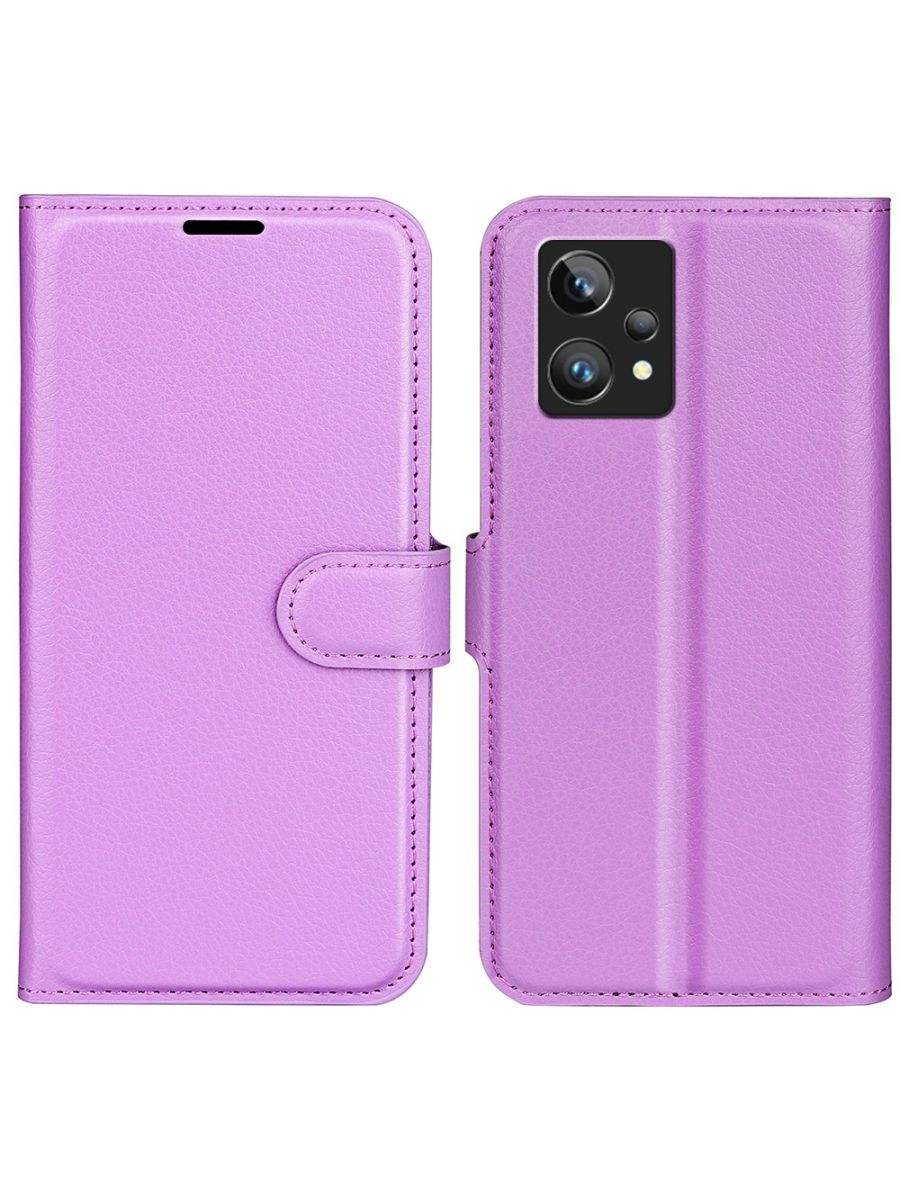 

Brodef Wallet Чехол книжка кошелек для Realme 9 Pro Plus/9 Pro+ фиолетовый