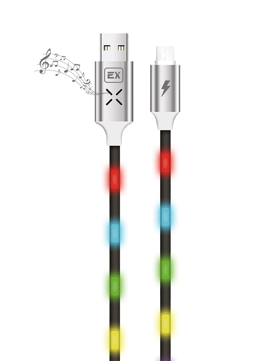 фото Кабель usb/micro usb exployd sonder gray 1m