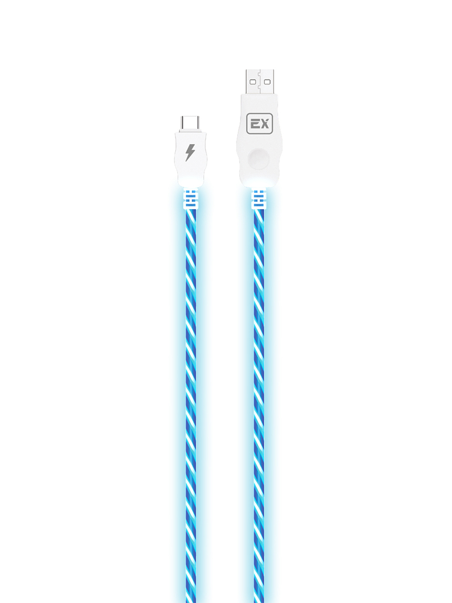 

Кабель USB/Type-C Exployd Sonder EX-K-659 Blue 1m, EX-K-659