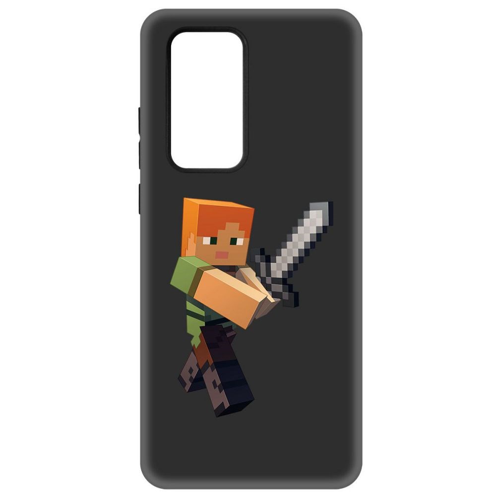 Чехол-накладка Софт Minecraft-Алекс для Huawei P40