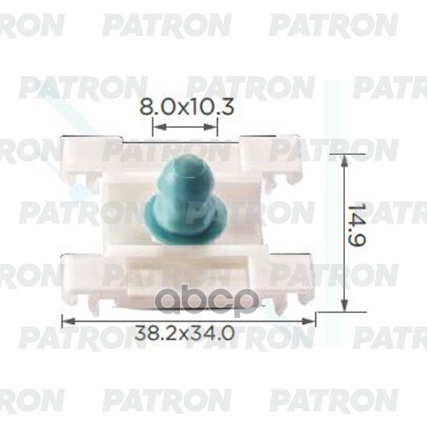 

Зажим Пластиковый PATRON p370287a