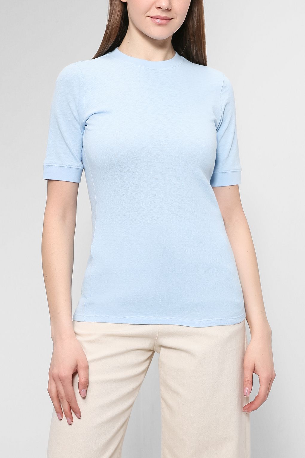 

Футболка женская Marc O'Polo Denim 243238551155 синяя XS, Синий, 243238551155