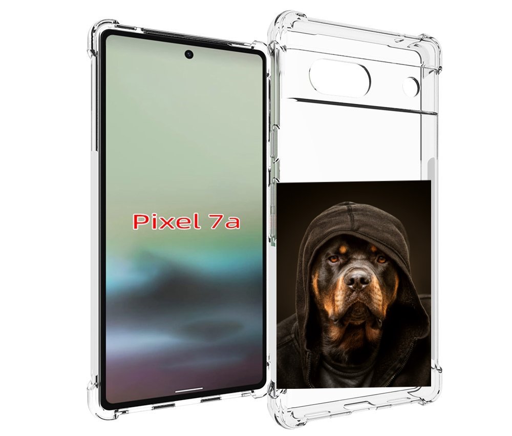

Чехол MyPads Пес-барбос для Google Pixel 7A, Tocco