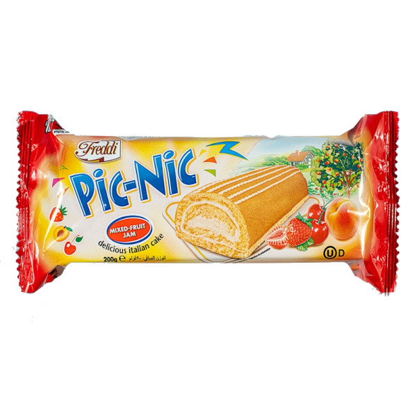 Рулет Pic-Nic Frutta бисквитный, 200 г