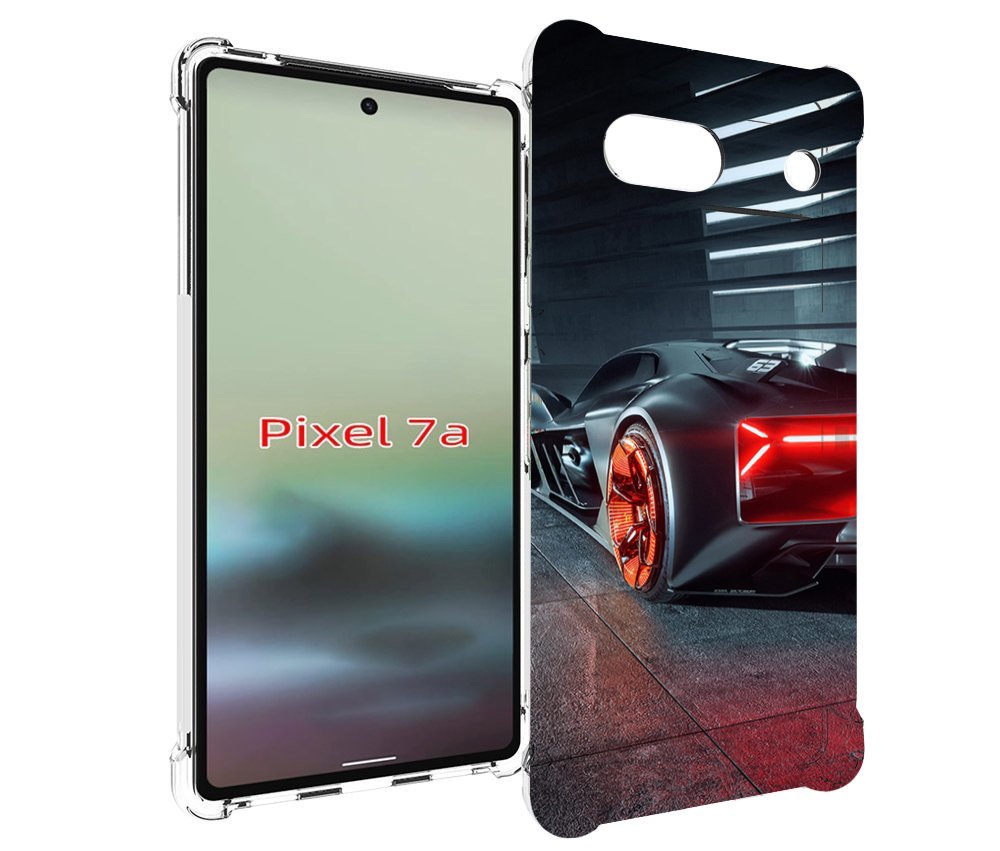 

Чехол MyPads Ночной-город мужской для Google Pixel 7A, Tocco
