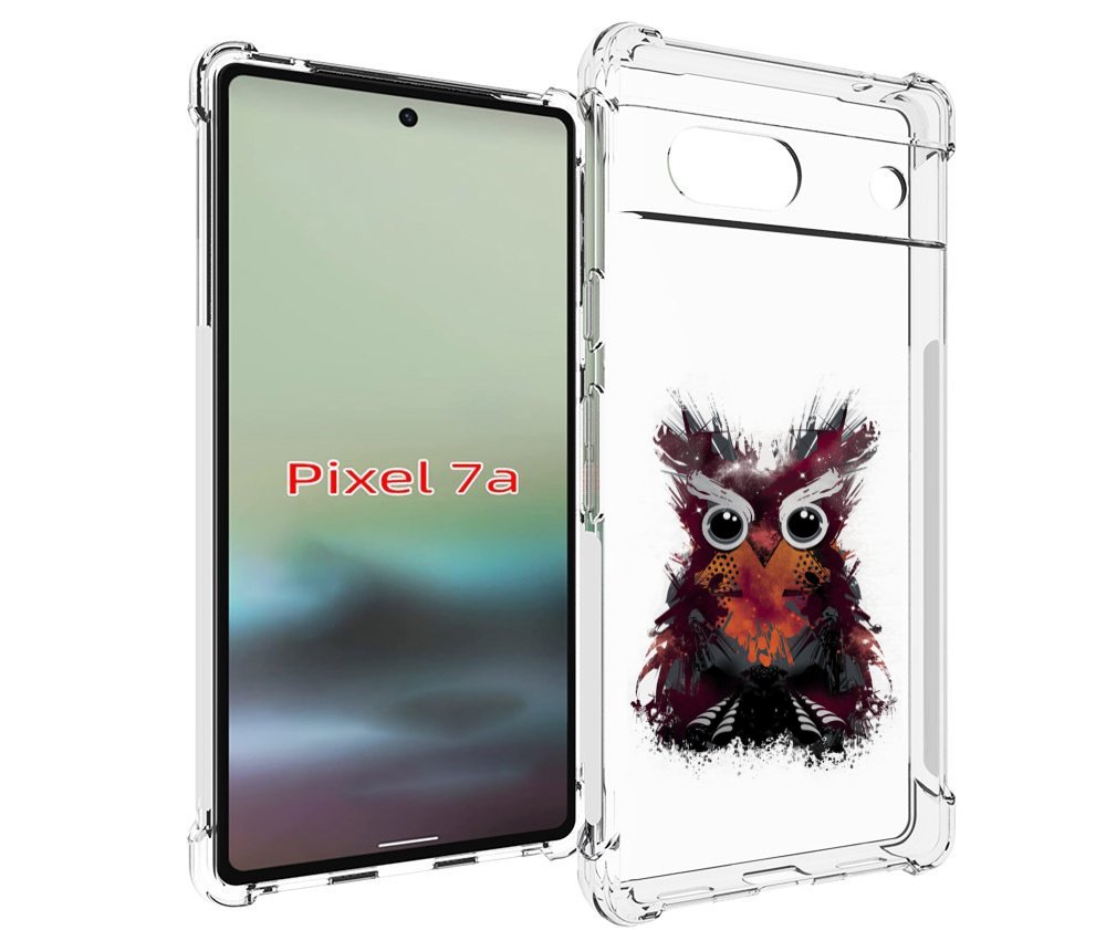 

Чехол MyPads Необычная сова для Google Pixel 7A, Tocco