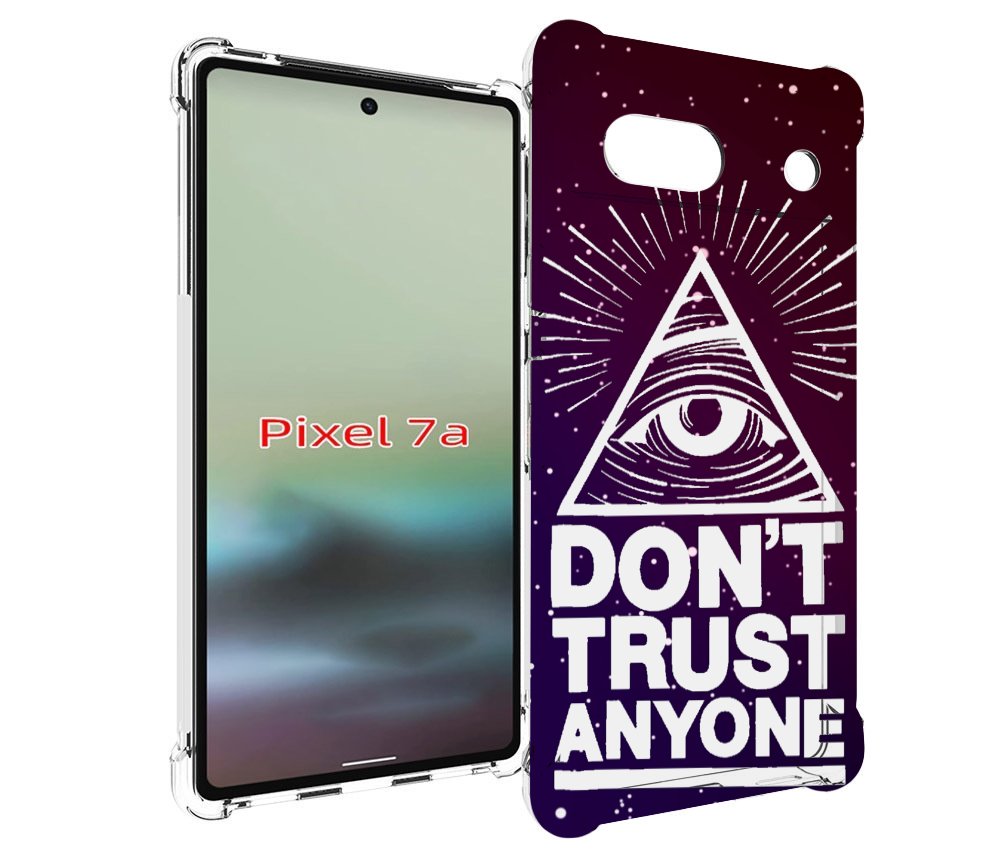 

Чехол MyPads Не-доверяй для Google Pixel 7A, Tocco